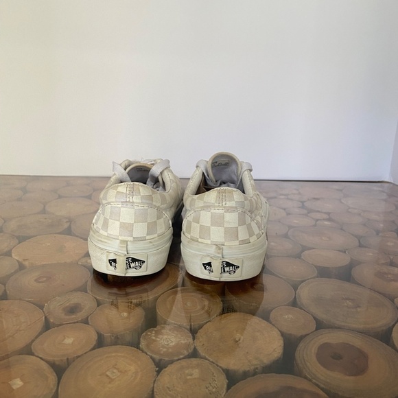 Vans Kids Sneakers in White Checkered - Picture 4 of 4